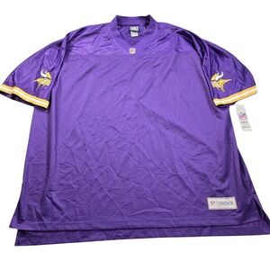 Minnesota Vikings Jersey Mens 3XL Purple NFL Football NFL Pro Line Vintage Blank